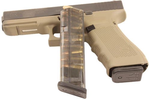Elite Tactical Systems Group GLK1710 9mm 10rd Handgun Magazine, Clear - GLK1710