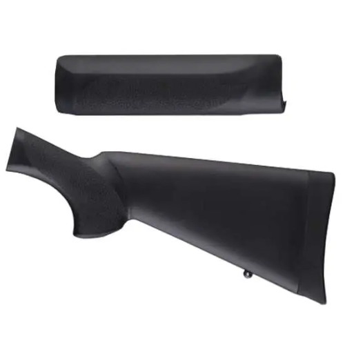 Hogue OverMolded Combo Kit Stock and Forend for Remington 870, Black - 08712