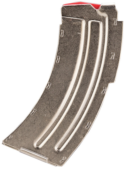 Savage Arms Mark II Series .22 LR/.17 Mach 2 10rd Rifle Magazine, Stainless Steel - 90008