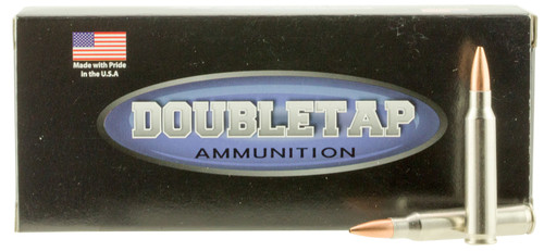 DoubleTap Ammunition 223 Remington 77gr Hollow Point Boat Tail Rifle Ammo, 20 Round Box - 223R77HP