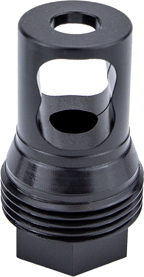 KGM Suppressors R50T Taper Muzzle Brake, Black Nitride Steel 3/4"x24 - A-TMB-S-3