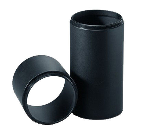 Leupold Pro Gear Alumina Lens Shade 50mm Objective 2.5" Screw On, Black Matte - 52350