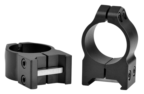 Warne Maxima Vertical Rings 1" Medium Matte Black - 201M