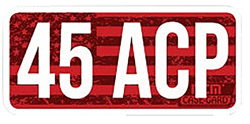 MTM Case-Gard Ammo Caliber Labels .45 ACP Red - CL45ACP
