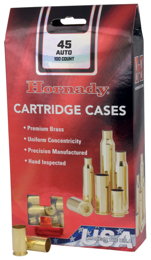 Hornady Unprimed Rifle Brass .22 Hornet 50 Per Box - 8602