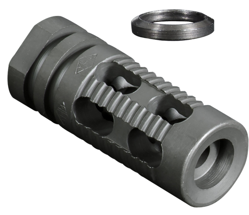 Yankee Hill Machine Phantom Muzzle Brake, 1/2"x28 Smooth - 285M2