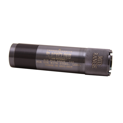 Carlson's Black Cloud Mid-Range Choke Tube, 12 Gauge Browning Invector-Plus, Titanium Coated Steel - 09006