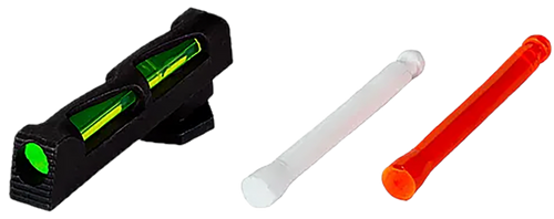 Hi-Viz LiteWave Front Sight Green/Red/White Interchangeable, Black - TRLW01