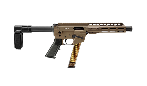 Freedom Ordnance FX9P 9mm Luger 8" 31+1rd Pistol, Flat Dark Earth - FX9P8SBM-FDE