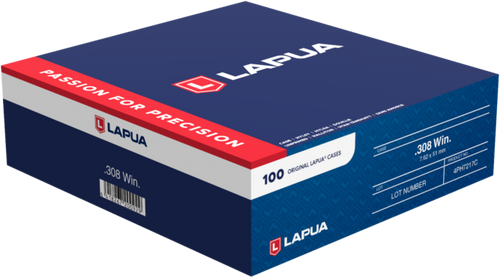 Berger Bullets Unprimed Cases 308 Win Rifle Brass 100/Box - 4PH7217C