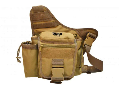 Rukx Gear Single Strap Sling Bag Tan - ATICTSBT