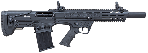 Citadel Pup Scout 12 Gauge 18.5" 5+1 Semi-Auto Shotgun, Black - FRPS1218