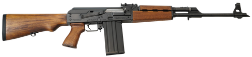 Zastava Arms ZPAP M77 .308 Win 20+1rd 19.7" Semi-Auto Rifle, Black/Walnut - ZR77308W