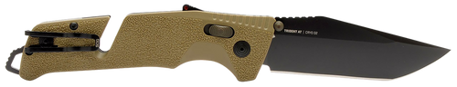 SOG Trident AT 3.70" Folding Tanto Knife, Flat Dark Earth - SOG11121241