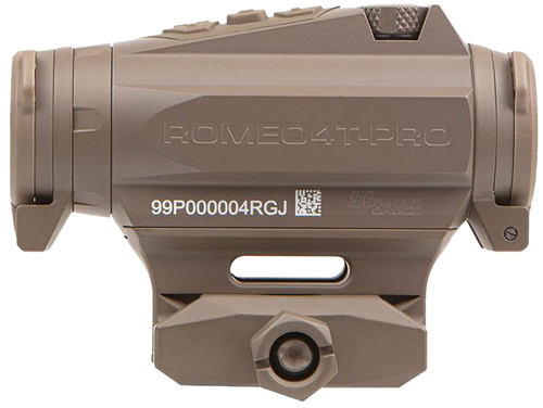 Sig Sauer Romeo4T Pro 1x20 Quad Ballistic Circle Dot Red Dot Sight, Flat Dark Earth - SOR44102