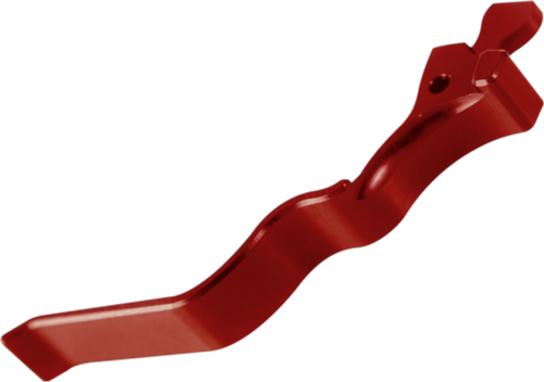 Timber Creek Outdoors Extended Magazine Release Ruger 10/22, Red - 10/22EMRXLR
