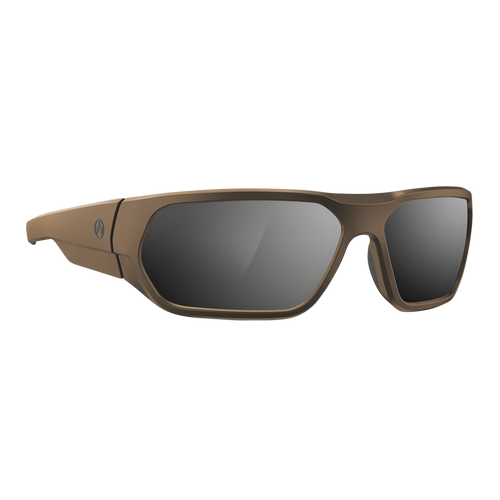 Magpul Radius Eyewear Adult Gray Silver Mirror Polycarbonate Flat Dark Earth - MAG114512451110