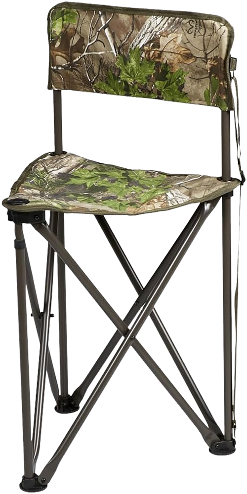 Hunters Specialties Tripod Camochair Folding, Mossy Oak Bottomland - HS1001531
