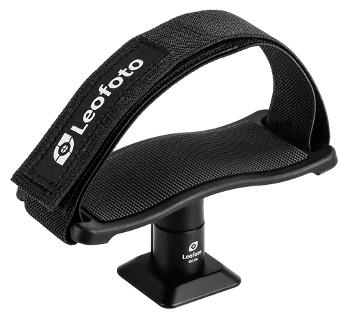 Leofoto USA BC-04 Binocular Adapter Hook & Loop Dovetail Mount, Black - BC-04