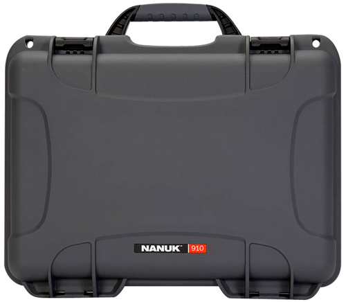 Nanuk 910 Glock Compatible 2 Up Pistol Case, Graphite - 910GLOCK7