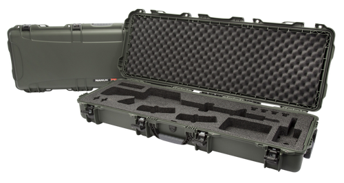 Nanuk 990 AR15 Case Waterproof Rifle Case, Olive - 990AR06