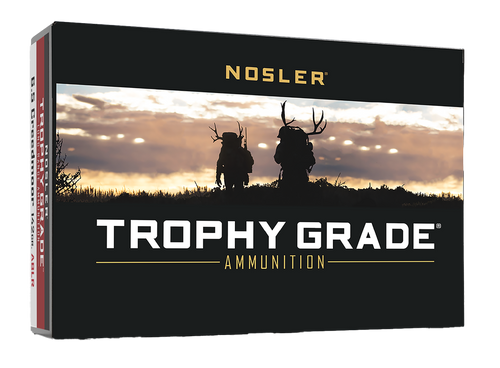 Nosler Trophy Grade Long-Range 6.5 Creedmoor 142gr AccuBond LR Rifle Ammunition - 60105