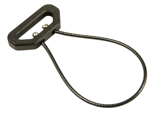 Blue Force Gear Universal Wire Loop Sling Mount, 3.25" Black Anodized - UWL325BK