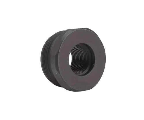 JK Armament LT RFX Thread Mount 1/2"x28, Hard Anodized Black - JK105RFLTM28