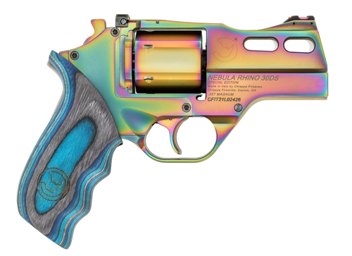 Chiappa Rhino 30DS 357 Mag 3" 6rd Revolver, Nebula PVD - 340354