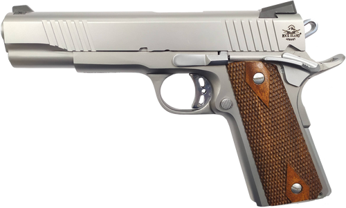 Armscor Rock Island Standard FS 45 ACP 5" 8+1 Pistol, Stainless Steel - 51414