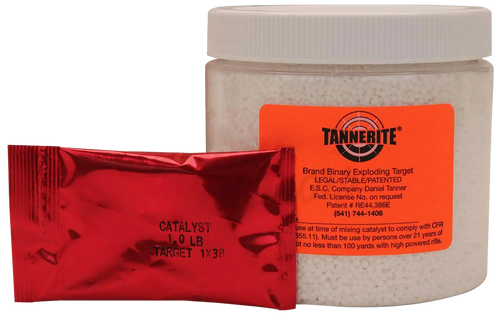 Tannerite 1 Pound Exploding Target, White - 1BR