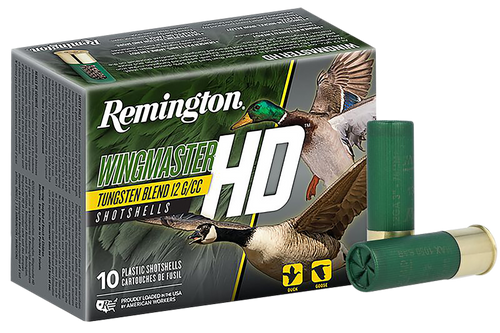 Remington Wingmaster HD Plastic 12 Gauge 3" 1 1/4oz #4 Shot 10 Round Box - 20873