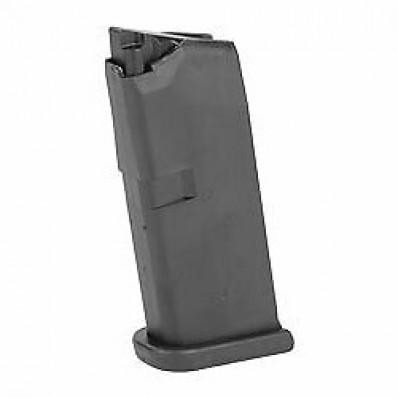 Glock 43 9mm Luger 6rd Handgun Magazine, Black Polymer - 33387