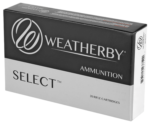 Weatherby Select Plus 224 WBY Mag 55gr Spire Point Rifle Ammo, 20rd Box - H22455SP