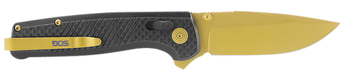 SOG Terminus XR LTE 2.95" Folding Knife, Black and Gold - SOGTM1033BX