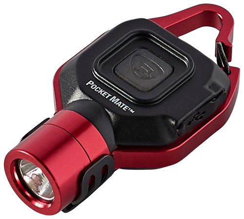 Streamlight Pocket Mate USB Keychain Flashlight, Red - 73301