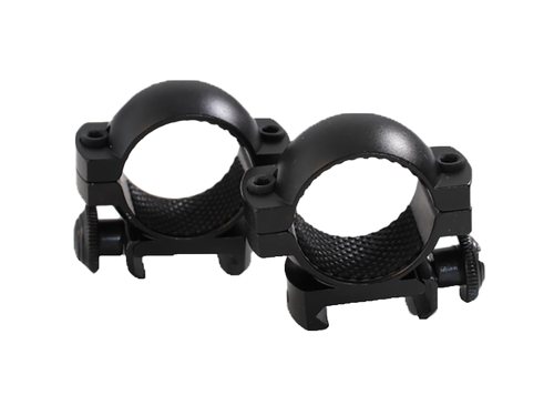 Traditions Scope Rings, 1" Medium, Matte Black Weaver Style - A791DS