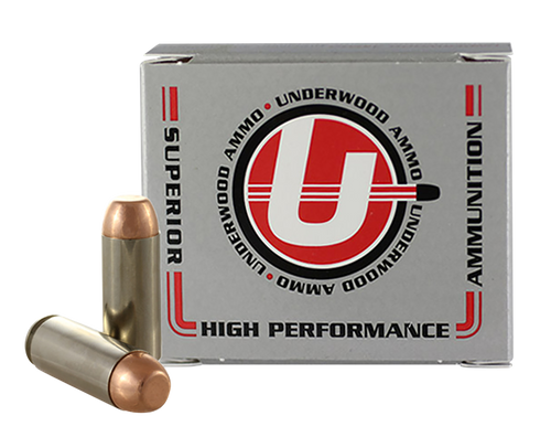 Underwood Ammo .50 AE 300gr Full Metal Jacket Flat Nose Handgun Ammunition, 20rd Box - 509