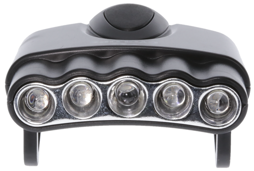 Cyclops Orion 5-LED Hat Clip Light, Black - CYCHCPACKW