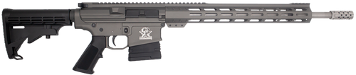 Great Lakes Firearms GLFA AR-10 .308 Win 18" 10+1 Rifle, Tungsten Cerakote - GL10308SSTNG
