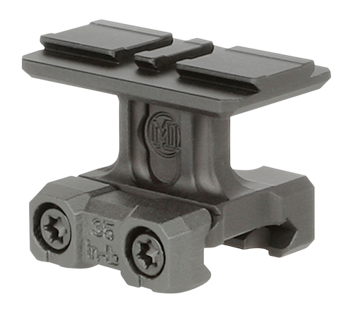 Midwest Industries MK2 ACRO Mount 1/3 Cowitness, Black - MI-MK2-ACRO1/3