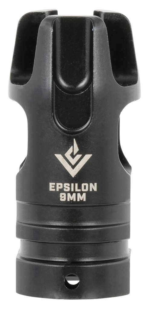 VG6 Precision Epsilon 9mm Muzzle Brake, 1/2"-28 TPI, Black Nitride - APVG200023A