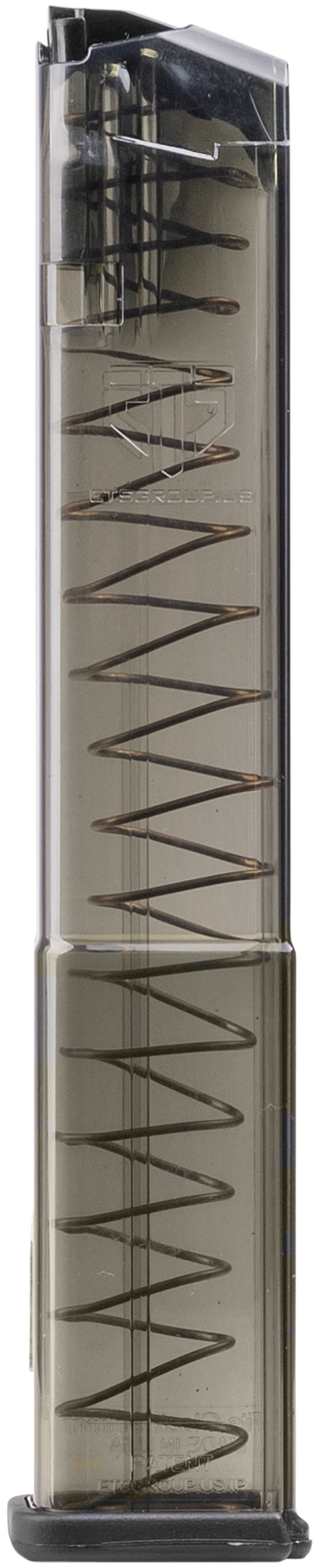 Elite Tactical Systems Group Glock 17/19/26/45 9mm 17rd Handgun Magazine, Smoke - SMKGLK17