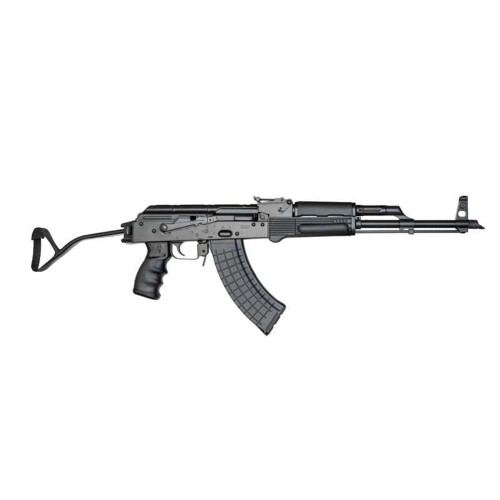 10 Ring Pioneer Arms AK-47 7.62x39 16" 30rd Rifle, Matte Black - POL-AK-S-FS-FT-P