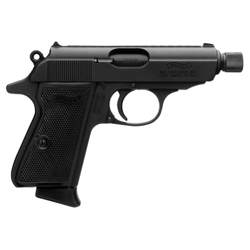 Walther PPK SD .32 ACP 3.3" 6+1 Semi-Auto Pistol, Blued - 4796061