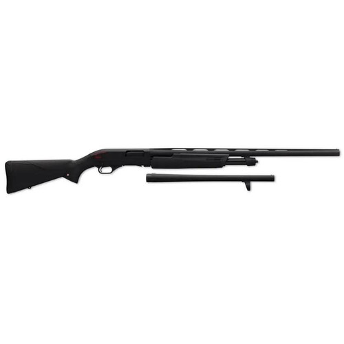 Winchester SXP Camp/Field Combo 12 Gauge 28" 5rd Pump Action Shotgun, Matte Black - 512257392