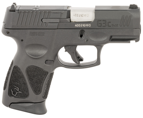 Taurus G3C 9mm Luger 3.26" 10+1 Compact Pistol, Matte Black - 1-G3CP931-2X10