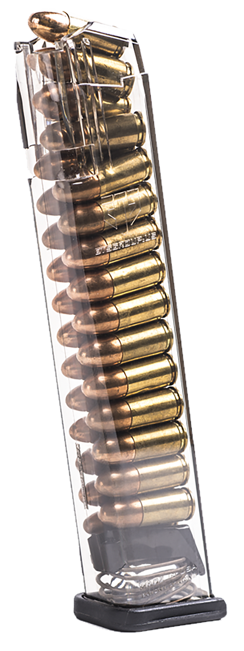 Elite Tactical Systems Group Glock 9mm 27rd Pistol Magazine, Carbon Smoke - SMKGLK9170