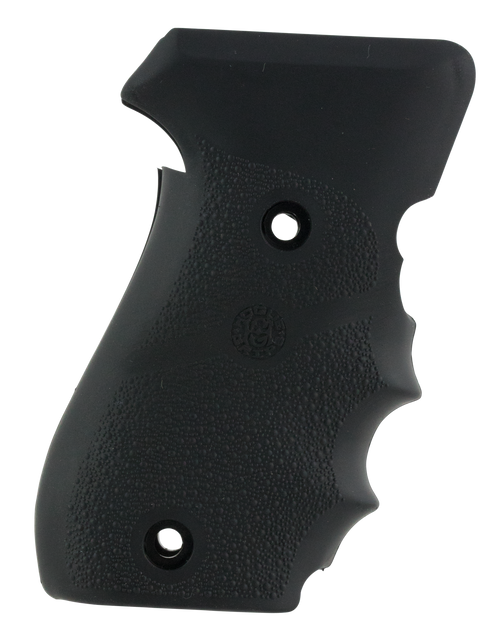 Hogue OverMolded Grip Cobblestone Black Rubber with Finger Grooves for Sig P220 - 20000