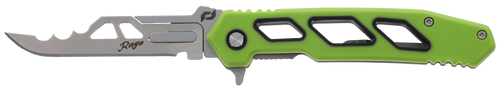 Schrade Isolate Enrage 7 Folding Knife, Green - 1197645